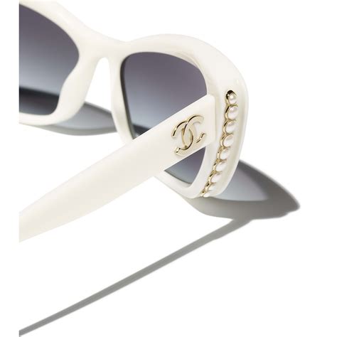 chanel white sunglasses|chanel sunglasses online shop.